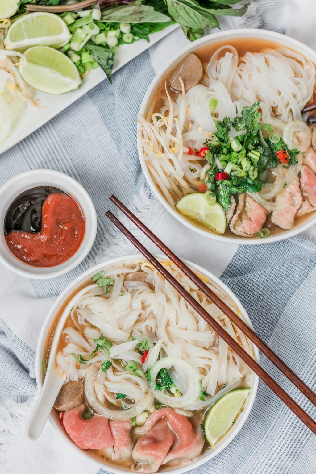 Instant Pot Vietnamese Beef Pho Noodle Soup - Beyond the Noms
