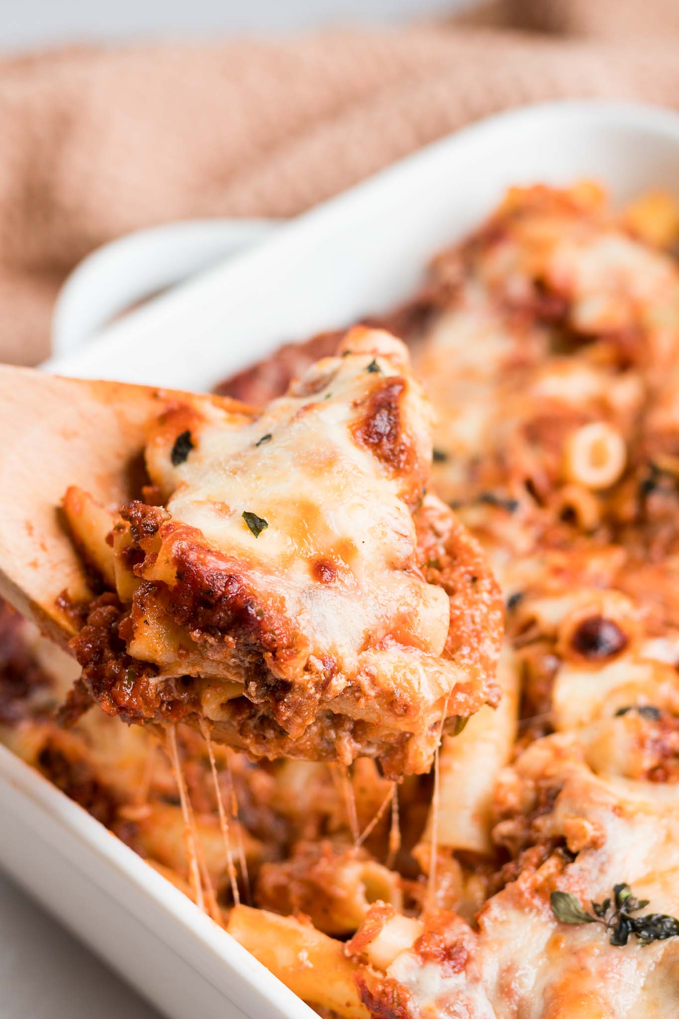 Baked Ziti - BEYOND THE NOMS