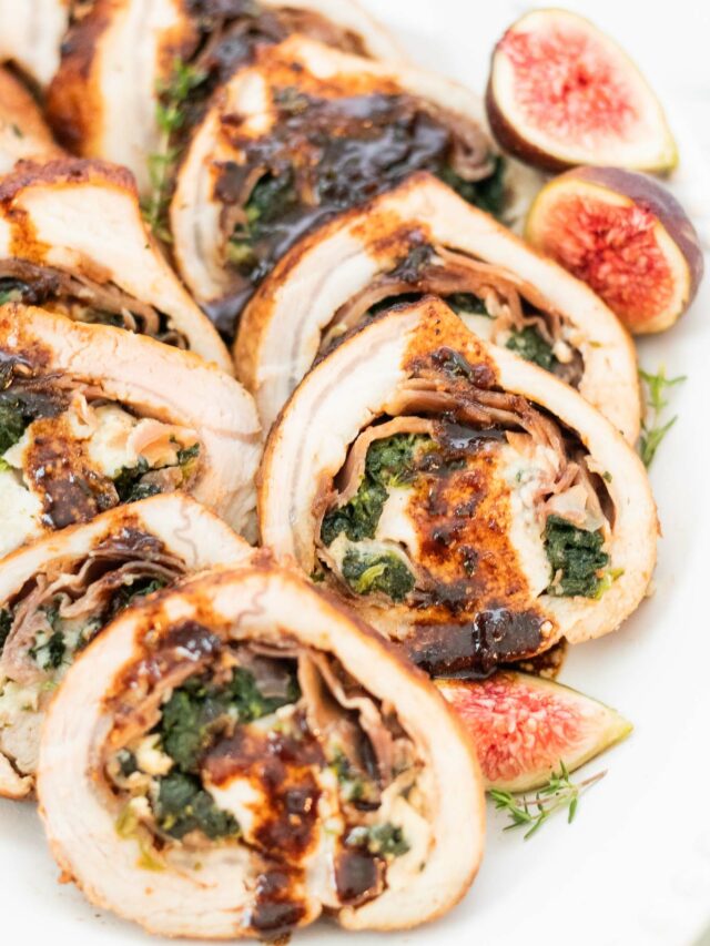 Pork Tenderloin Stuffed with Prosciutto and Fig Jam BEYOND THE NOMS