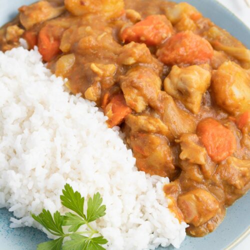 Japanese Chicken Curry Instant Pot Beyond The Noms